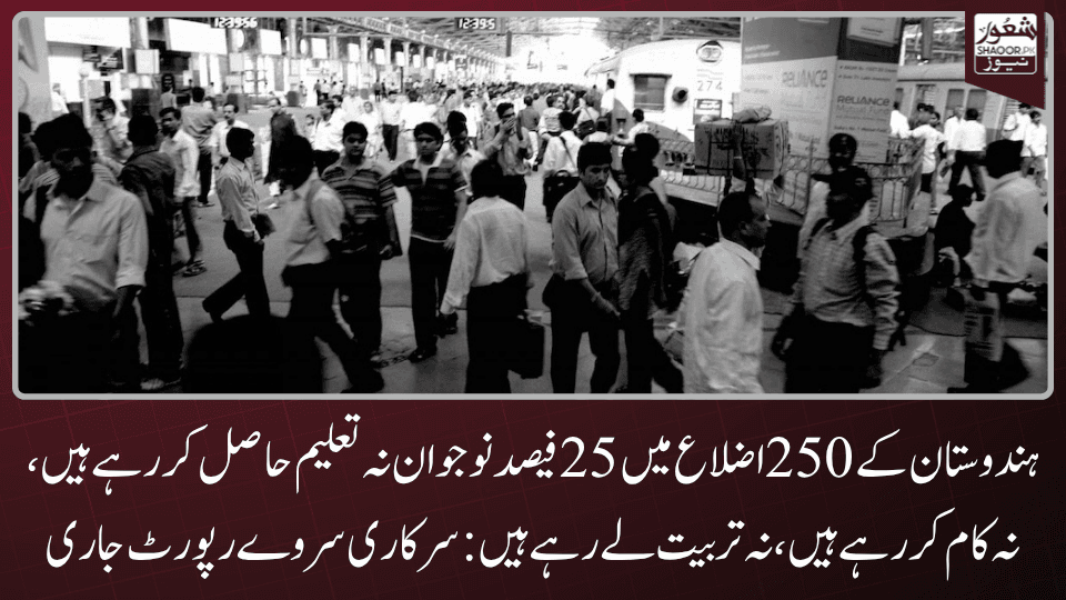 انڈیا میں بڑھتی پھلتی پھیلتی بے روزگاری کی ابدتر صورتحال